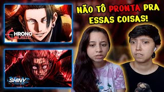 REACT SUGURU GETO  UZUMAKI e QUEBRADO POR DENTRO  ITADORI YUJI PT 2  CHRONO e SHINY [upl. by Navi]