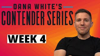 Dana Whites Contender Series Season 7 Week 4 Betting Breakdown [upl. by Alihet]