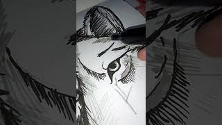 Wolf drawing💀🖤 art unburnart drawing trendy sketch wolf [upl. by Apfel]