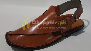 Handmade Traditional Peshawari chappal [upl. by Ammeg200]