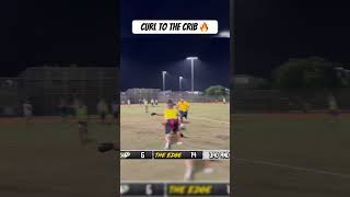 Qbs best friend 7on7football football flagfootball curlroute nfl collegefootball sports [upl. by Aihsekal]