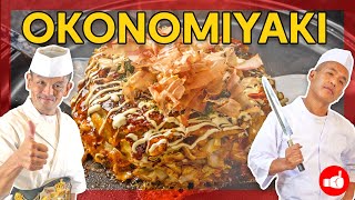 Perfect OKONOMIYAKI Recipe  Japanese Cooking with RyotarosJapan [upl. by Evers575]