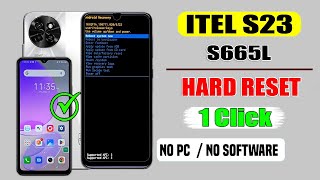 Itel S23 S665L Hard Reset Factory Reset 💥 Without Pc 2025 ✅ Itel S23 S665L Pattern Lock Remove [upl. by Tolmach]