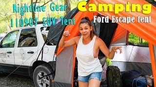 ✅ Camping 🏕️ SideBoo Rightline Gear SUV Tent 110907 Ford Escape [upl. by Donal326]