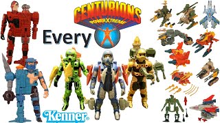 Every Kenner Centurions Power Xtreme  Action figures Toys [upl. by Auhel639]