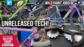 Unreleased 2024 Bike Tech  Road amp Gravel Highlights From Sea Otter Europe Bike Show [upl. by Darelle]