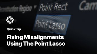 Fixing misalignments using the Point Lasso  Tutorial [upl. by Grissom633]