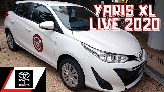 YARIS 2020  TOYOTA YARIS XL LIVE 2020 13 HATCH 0KM DETALHES DO INTERIOR E EXTERIOR [upl. by Ahsikram]