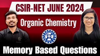 CSIR NET June 2024 Chemistry Solutions  Memory Based Questions  Answer KeyExam Analysis Chemistry [upl. by Tiny]