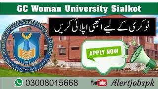 GCWUS Jobs 2024 Advertisement  Sarkari Naukri latest government jobs  Security Guard job [upl. by Rakia68]