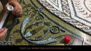 Making a Roman Mosaic with Indirect Method [upl. by Nike]