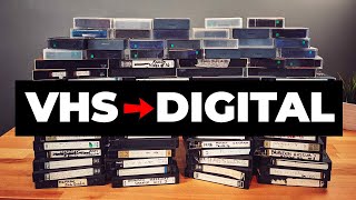 VHS to Digital How to Convert Your VHS Tapes [upl. by Tiffi534]