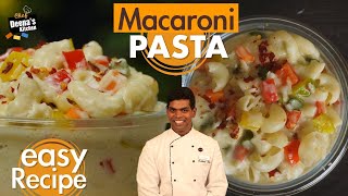 Macaroni Pasta Recipe in Tamil  Creamy amp Cheesy White Sauce Pasta  CDK 613  Chef Deenas Kitchen [upl. by Nyladgam]