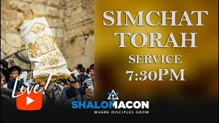 Live 1007 – 730PM Simchat Torah Service  Messianic Synagogue [upl. by Ellehcam116]