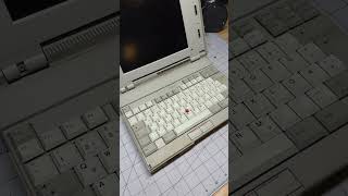 Retro Tech Exploration Rare CreamColored ThinkPad 700C [upl. by Gilliette]