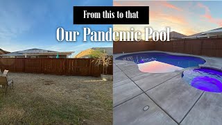 Time Lapse Gunite Pool installation [upl. by Hornstein869]