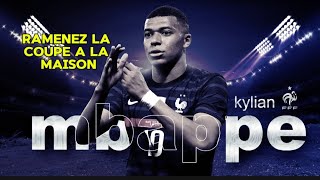 Mbappe Music Video quotramenez la coupe a la maisonquot 2024 [upl. by Aivilys]