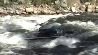 Jet Boat Payette River  Landslide Rapid 0509 [upl. by Tratner]