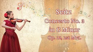 Seitz  Concerto No 3 in G Minor Op12 1st Mvt [upl. by Balfour]