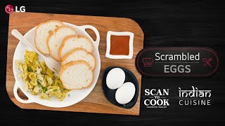 Scrambled Eggs Made Easy with LG ScanToCook Charcoal Microwave Oven  The Perfect Fluff [upl. by Florine]