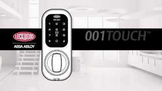 Lockwood 001TOUCH™ Keyless Digital Deadlatch  Installation Guide [upl. by Milton]