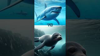 Ai Animation part 6  Shark 🦈 defeated Gray Seal 🦭 The biggest underwater struggle 🥶💦 [upl. by Anwad893]