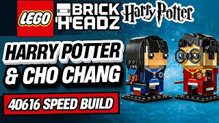 Final  Lego  BrickHeadz  Harry  Speed Build  ASMR  40616 [upl. by Elbam]