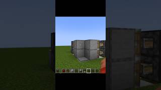 Redstone door in minecraft minecraft minecraftgameplay building minecraftbuilding [upl. by Aneret]