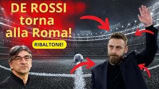 DE ROSSI SHOCK ritorno improvviso alla ROMA Juric e squadra SPIAZZATI [upl. by Eirallam]