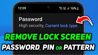 How to Remove Lock Screen Password PIN or Pattern on Samsung Galaxy M35 [upl. by Crocker]