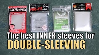 MTG  What are the best INNER quotPerfect Fitquot sleeves for DOUBLESLEEVING Magic The Gathering [upl. by Flo]