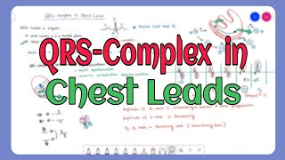 QRS Complex in Chest Leads। R wave Progression in Chest Leads। Bangla [upl. by Willamina]