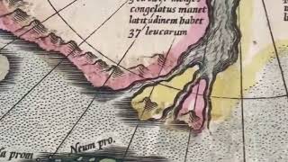 Ancient map of the Arctic 1613  SKU 189914 [upl. by Ziza400]