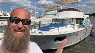 Walkthrough video tour of a 2018 BENETEAU Swift Trawler 35 [upl. by Kina]