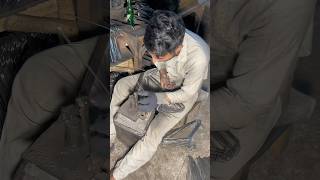 stainless steel clothing hanger making process shorts amazing handmade [upl. by Bouton]