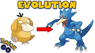 Evolving PSYDUCK to GOLDUCK POKEMON GO EVOLUTION [upl. by Nojed807]