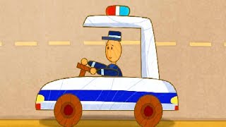 Kids Cartoons Car Toons a Police Car [upl. by Erland958]