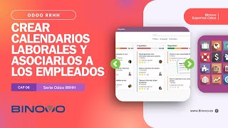 ODOO RRHH  Tutorial 06 📌 Crear calendarios laborales en Odoo y asociarlos a los empleados [upl. by Erinna]