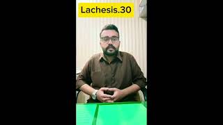 Lachesis30foryou homeopathicmedicin viralvideo motivation vlog [upl. by Eetnuahs]