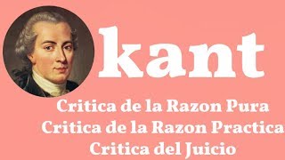 Kant Teoría del Conocimiento Ética y Estetica [upl. by Marsh]