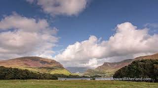 Time lapse video of cumulus clouds over Snowdonia mountains North Wales [upl. by Bashemath]