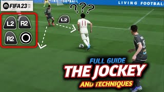 Master the Jockey and all basic defending techniques to improve your gameFIFA 23 [upl. by Yelkao532]