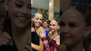 Sofia 🫣 ballroomdance dance wdc wdsf wdsfdancesport fup latina video top wdo shorts [upl. by Anihcak]