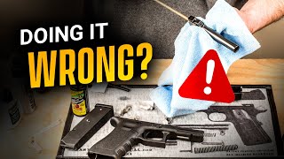 How to Care For Your Gun at Home Gun Cleaning Tips [upl. by Bresee]