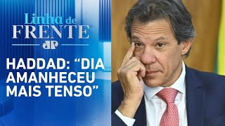 Fala de Haddad sobre vitória de Trump foi ‘cortina de fumaça’ para alta do dólar  LINHA DE FRENTE [upl. by Alpert]