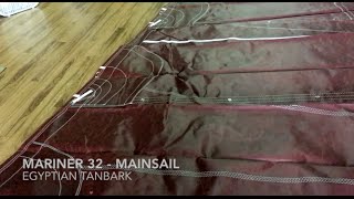 Mariner 32 Mainsail  Egyptian Tanbark [upl. by Nilrah]