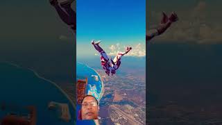 Danger jumpin skydiving travel paragliding dance explore bollywood song music love [upl. by Ahtiekal936]