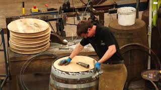 William Grant amp Sons Cooperage Dufftown Scotland [upl. by Liakim]