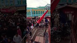 KALA TAZIA 🏴 JULOOS🤯delhi religion trending rajab karbalaa yaali shortvideos subscribelike [upl. by Pinebrook]