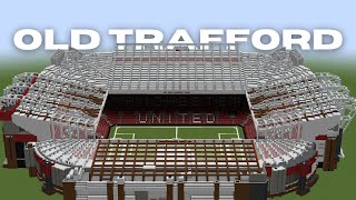 Old Trafford in Minecraft  download 1201 [upl. by Losse]